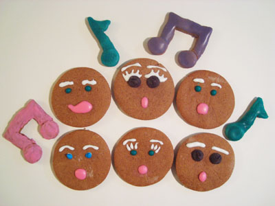 singing yoga cookies