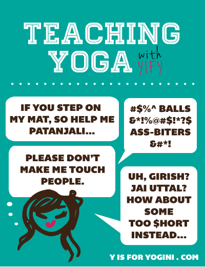yoga teacher humor