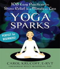 108 easy practices for stress relief yoga book